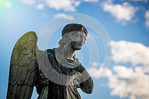 Guardian angel -  religions and cultures - intentional filtered image style photo