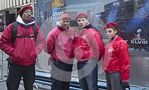 The Guardian Angels Patrol on Broadway