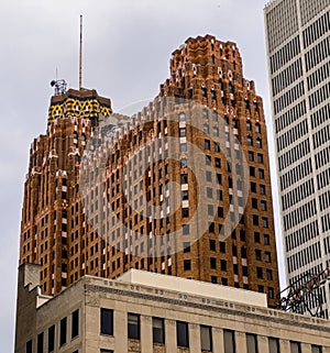Guardian Building in Detroit - DETROIT, UNITED STATES - JUNE 10, 2023