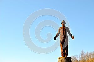 The Guardian monument in Wales 1