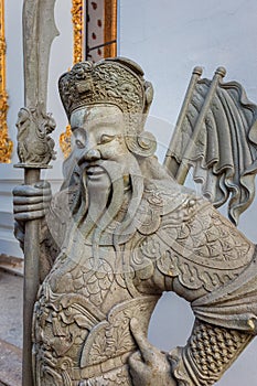 Guardian Statues at Wat Pho (Pho Temple) in Bangkok