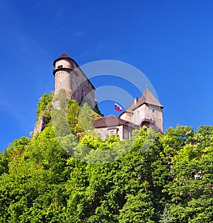 Guardian towers of the Orava Castle, Slovakia