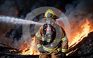 Guardians of the Flame The Courageous Role of Firefighters in Emergency Response and Safety