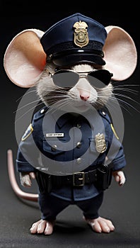 Guardians of Whiskers: Mouse Chronicles the Adventures of a Police Officer