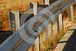 Guardrail in fall