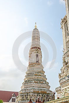 Guards or demons at the Wat Arun temple in Bangkok, Asia