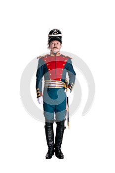 Guardsman with a saber nineteenth century