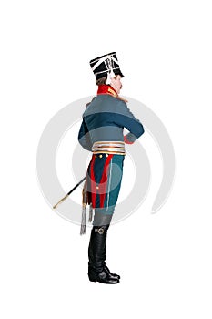 Guardsman with a saber nineteenth century