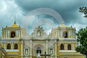 Nuestra Senora de la Merced Church upper level, La Antigua, Guatemala photo