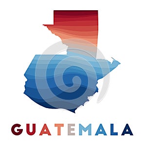 Guatemala map.