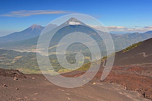 Guatemala, Volcan de Agua, stratovolcano located in the department of Sacatepequez photo