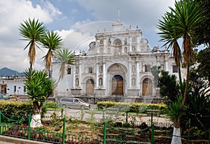 Guatemalan cathedral photo