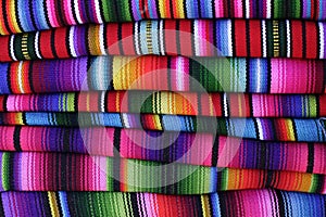 Guatemalan hand-woven blankets