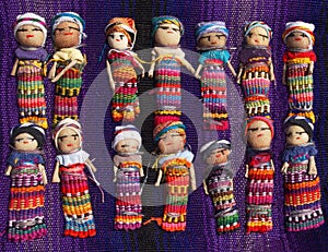 Guatemalan Worry Dolls Background