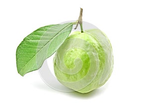 Guava with leaf