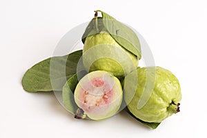 Guava (Psidium guajava L.) fruits of thailand. photo