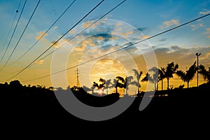 Guayaquil Outskirt Sunset Scene