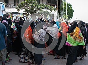 Gubernatorial electioneering in Lamu, Kenya