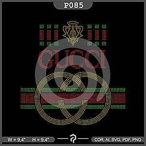 GUCCI HOTFIX PATTERN DESIGN