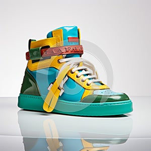 Gucci Valenti High Heels Sneakers - Stylish And Masculine Footwear