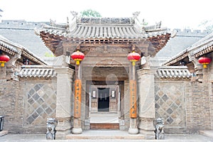 Gucheng Dayuan(Folk Museum). a famous historic site in Linfen, Shanxi, China.
