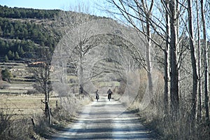 Gudar mountains Teruel Aragon Spain photo