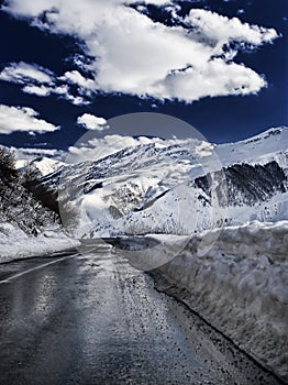 Gudauri road