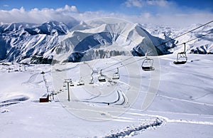 Gudauri ski resort photo