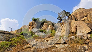 Gudibande fort located in Chikkaballapur District, Karnataka, India