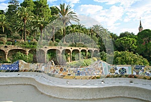 Guell park, Barcelona.