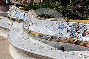 Guell Park Barcelona Catalunia Spain photo