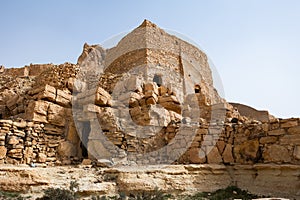 Guermassa, ruined Berber village in Tataouine