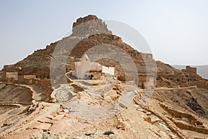 Guermassa, ruined Berber village in Tataouine