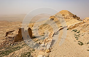 Guermassa, ruined Berber village in Tataouine