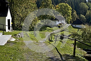 Guerrilla Republic of Kaliste, Slovakia: picturesque village burned down at the end of World War II by German fascists