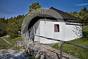 Guerrilla Republic of Kaliste, Slovakia: picturesque village burned down at the end of World War II by German fascists