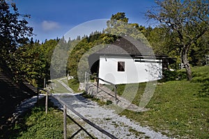 Guerrilla Republic of Kaliste, Slovakia: picturesque village burned down at the end of World War II by German fascists