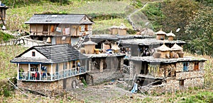 Guerrilla trek - Tatopani village - western Nepal