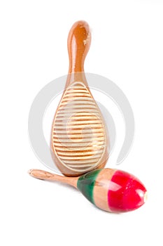 Guerro and maraca Latin percussion photo