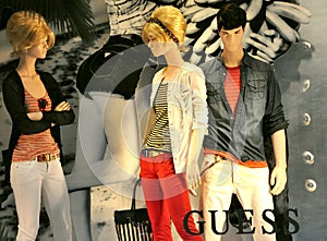Guess fashion store in Italy