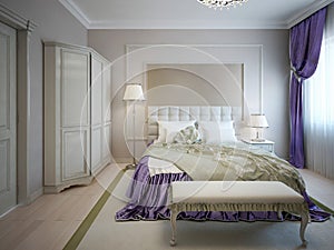 Guest bedroom neoclassic style photo