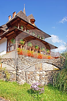 Guest house at barsana monastery photo