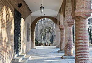 The guest house in the courtyard of the Mogosoaia palace