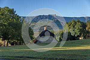 Guest house at Royal Natal Park in Drakensberg mountain