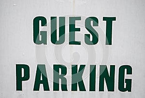 Guest parking