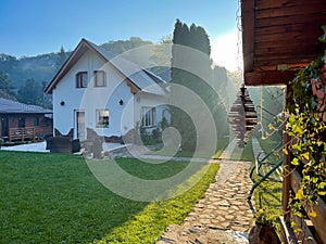 Guesthouse in Floresti, Sibiu county on the hills of southern Transylvania