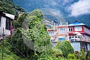 Guesthouses in Annapurna circuit, Nepal