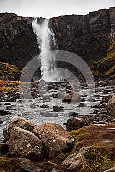 Gufufoss waterfall, Iceland
