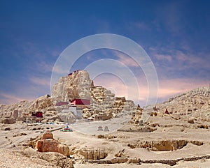 Guge Kingdom in Tibet, China