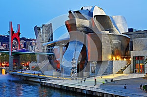 Guggenheim Museum in Bilbao, Spain